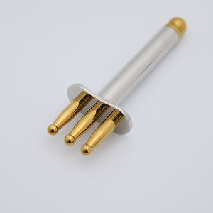 Handheld Titanium <strong>Magnetic</strong> <strong>Acupressure</strong> Guasha Meridian Points Massager Magnetotherapy Guasha Massage Pen Fork Beauty Device - Product Image 6