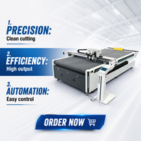 Plotter de corte de cama plana TC Mini para contornos, máquina de corte de cartón para rompecabezas, lona, papel y cajas de algodón