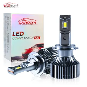 Carolyn Auto sistema de iluminación Super brillante led bombillas de faros de coche IP68 a prueba de agua 75W 28000lm CSP LED Auto bombilla