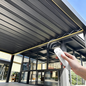 <span class=keywords><strong>Volet</strong></span> roulant en alliage d'aluminium peint au design moderne avec isolation thermique <span class=keywords><strong>pour</strong></span> fenêtre extérieure de ferme ou de villa, pare-soleil - Product Image 5