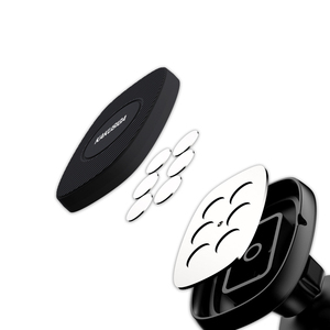 Kakesiga-Soporte de coche magnético plegable ABS, de alta calidad, campo magnético <span class=keywords><strong>cerrado</strong></span>, seguro y fuerte, negro - Product Image 3