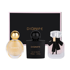 Nouveau parfum Black Opium de Li Fei, eau de toilette en vaporisateur, coffret cadeau trois pièces pour femmes, eau gratuite et parfum inversé, utilisation pour mariage - Product Image 4