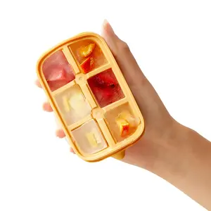 2024 New Design Household Kitchen Tool Refrigerator Mini Ice Cube Tray Box