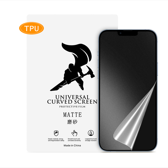 Hot Sale Anti Glare Matte Screen Protection Film Matte Hydrogel Tpu Film for Cutting Machine