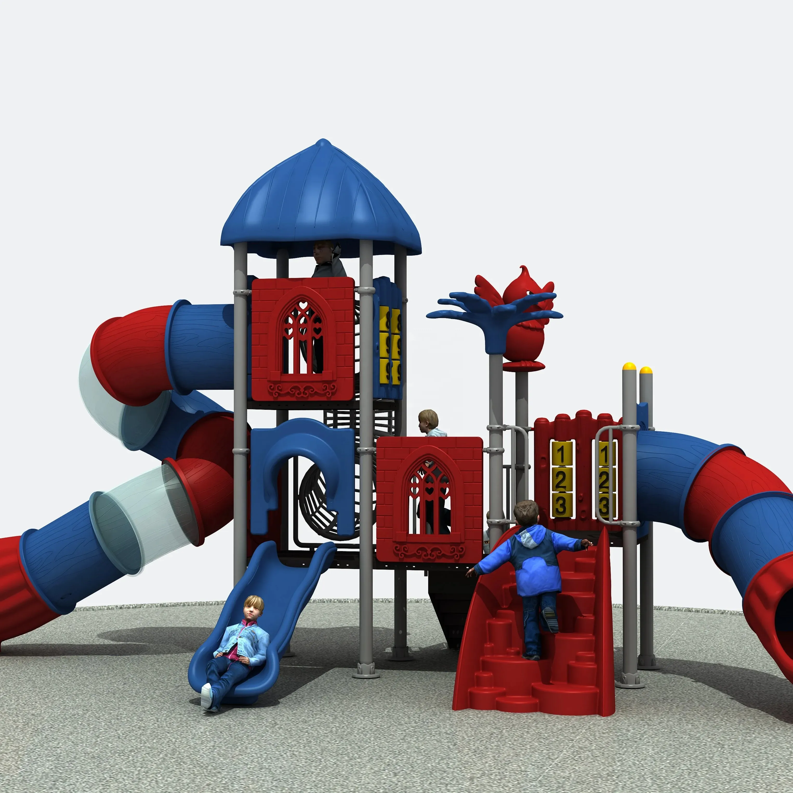 किंडरगार्टन इनडोर बच्चों का फर्नीचर खेल का मैदान उपकरण मनोरंजन पार्क बच्चों का डेकेयर फर्नीचर बच्चों की स्लाइड