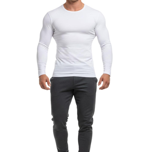 Rashguard uni pour homme fabriqué directement en usine à prix raisonnable, rashguard personnalisé à manches longues en polyester pour homme en promotion - Product Image 6