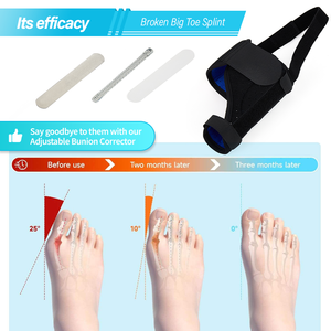 Penyangga Bunion Ortopedi untuk Meredakan Nyeri Jari Kaki Besar dan Meluruskan Jari Kaki - Product Image 5