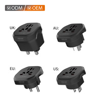 LDNIO Z7 Ac Converter Plugus to Eu Plug Converter Eu to Uk Power Convert Plug Universal Travel Adapter Converter