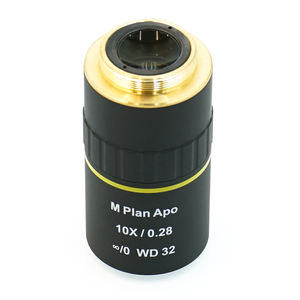 M 계획 Apo 10x 현미경 목표 | 변색, 브라이트필드 | 반도체 및 PCB 검사용 - Product Image 1