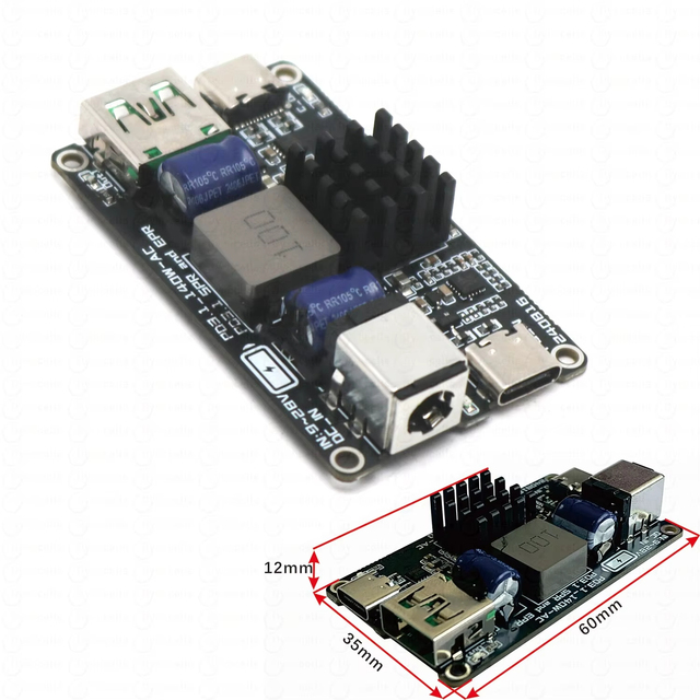 PD3.1 140W (28V 5A) Fast Charging Module TYPE-C USB FULL Protocol Desktop Car Quick Charge PD3.0 QC3.0 QC4+ Mobile Phone Charger