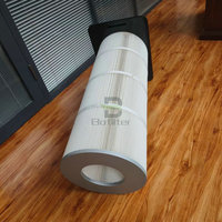 Filter Udara Industri HEPA H13 Tahan Api FR Media Polyester HV Pulse Jet dengan Efisiensi 99,9%