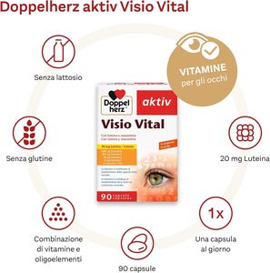 <span class=keywords><strong>Doppelherz</strong></span> Activ Visio Vital Body Patches Sans Gluten Lactose 90 Capsules Supplément Lutéine Zéaxanthine <span class=keywords><strong>Vitamine</strong></span> C E - Product Image 5