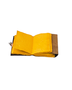 Vintage Leather Journal <b>with</b> <b>Lock</b> Hardcover Key <b>Diary</b> Notebook Antique Deckle Edge Sketchbook for Writing Drawing and Gifts - Product Image 3