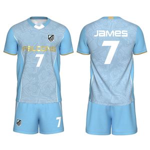 Maßgeschneidertes Original Fußballtrikot 100% Polyester Sublimationsdruck Atmungsaktiv Schnelltrocknend Kurzarm Sommer - Product Image 4