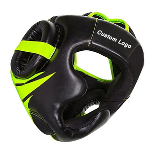Customized Color Professional Top Selling MMA <b>Training</b> <b>Head</b> Guard Comfortable Portable Leather Best Selling Boxing OEM Features - Product Image 3