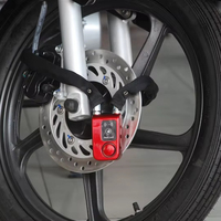 Antivol intelligent pour vélo en acier avec sirène 110 dB, certifié FCC CE ROHS, étanche IP55, contrôle mobile sans clé personnalisé