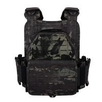 Gilet tactique Yakeda Molle, Kit tactique, Chaleco Tactico, Gilet tactique dernière génération, Porte-plaques 1000D 6094A MC, Colete Tatico