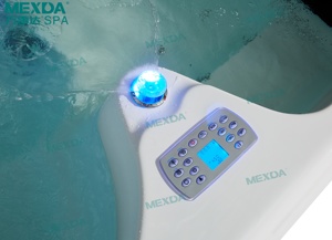 MEXDA Hộp Đựng Sang Trọng Nhà Máy Hồ Bơi Bồn Tắm Nước Nóng 4M WS-S04X <span class=keywords><strong>Spa</strong></span> Bơi Ngoài Trời 8 Người - Product Image 5