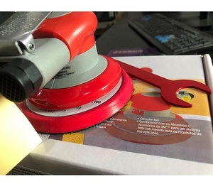 5 Inch 3M 20319 Low-<strong>Vibration</strong> Pneumatic Air <strong>Random</strong> Orbit Palm Sander Industrial Application Polisher Tools for Sanding - Product Image 2