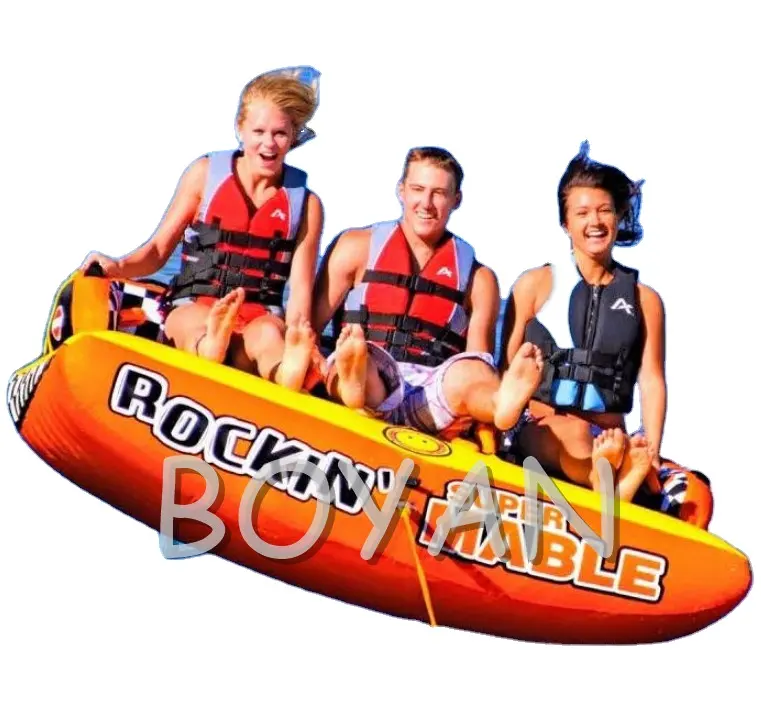 Aufblasbares schwimmendes Schlepp spielzeug Tube Ski boot/Donut Boat Ride/ Fly Tube für Wassersport spiele