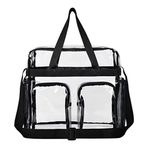 Bolso de Mano Transparente de PVC para Mujer, Elegante, Impermeable, Fácil de Limpiar - Product Image 4