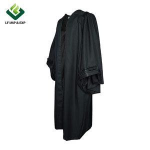 Classic Black Adult Barrister Gown-Black - Product Image 2