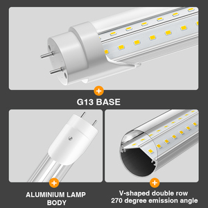 Tubo LED T8 AIER ETL DLC de 4 pies y 24w OEM ODM con Iluminación Interior 120-130LM/W, Aluminio y PC, 3000-6500K, Garantía de 3 Años - Product Image 6