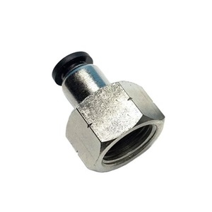 Conector Neumático de Latón Recto con Rosca Hembra NPT de 5/32, 1/4, 5/16, 3/8, 1/2 para Conexión Rápida - Product Image 5