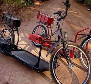 Tapis roulant électrique, vélo de marche, vélo motorisé, machine de fitness d'extérieur, outil de marche innovant, utilisation professionnelle - Product Image 1