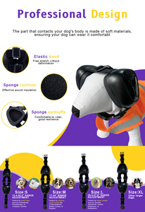 ที่ครอบหูสุนัขแบบใช้ซ้ำได้ รุ่น <span class=keywords><strong>Olya</strong></span> DE902 ปี 2024 ลดเสียงรบกวน 26dB NRR พร้อมแผ่นรองแบบพับได้ วัสดุ ABS ป้องกันการได้ยิน - Product Image 5