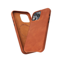Étui de téléphone en cuir magnétique en cuir vintage étuis de téléphone portable étuis de téléphone portable pour iphone 15 16 pro max