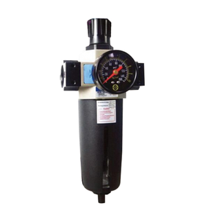 Regolatore pneumatico filtro aria nero lubrificatore combinazioni con separatore olio acqua 1/4 "3/8" 1/2 "-utensili pneumatici - Product Image 5