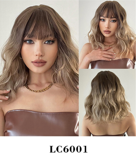 Ainizi, Novedades de Agosto de <span class=keywords><strong>2022</strong></span>, Pelucas Cortas de Cabello Sintético para Uso Diario, para Mujeres Blancas - Product Image 1