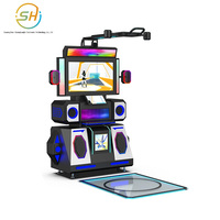 Machine de danse VR pour deux joueurs, machine de jeu d'arcade VR panoramique, équipement de jeu de réalité virtuelle