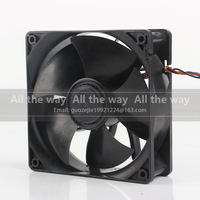 全新 Nidec 24V 48V DC12V 1.65A EC AC 120X120X38MM 12CM 12038 Ant S7 S9 暴力机箱电源 W12E12BS11B5-07 散热风扇