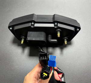 Nouveau Compteur de Vitesse et Odomètre à LCD Accessoire de Moto Tableau de Bord Numérique pour Loncin LX300 - 6 <span class=keywords><strong>CR6</strong></span> - Product Image 6