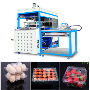 Macchina Automatica per Termoformatura e Formatura Sottovuoto di Blister per Vassoi di Frutta e Contenitori Alimentari Monouso - Product Image 5