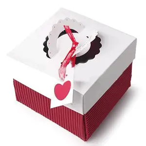 Custom Mooie Cake Box Voor Bruiloft