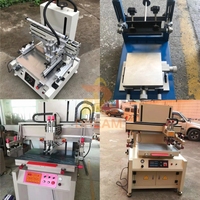 Máquina de Serigrafía Semiautomática, Máquina de Serigrafía para Vidrio, Máquina de Serigrafía de Mesa Pequeña