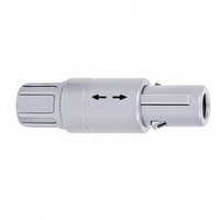 Connecteur circulaire push-pull BEXKOM série P, 8 broches, prise fixe, laiton plaqué or, boîtier PC, qualité médicale, faible coût