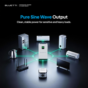 ชุดโซลาร์เซลล์สำหรับบ้านแบบไฮบริด 10kW ออฟกริด HV10K ใช้ร่วมกับแบตเตอรี่ HB500 51.2kWh 200aH  ปรับขนาดได้สำหรับใช้งานในแอฟริกา HV10K + HB50 - Product Image 6