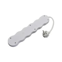 Prise d'extension 5 voies E-SUN avec interrupteur d'extension longue prise d'extension prise de courant multiprise avec interrupteur individuel