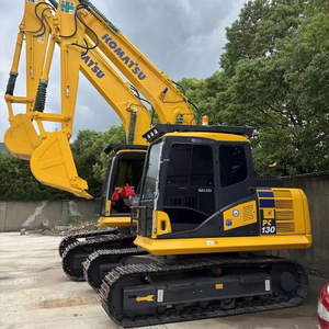 Excavatrice utilisée KOMATSU PC130-7 des prix bon marché excellente représentation Excavatrice utilisée KOMATSU à vendre - Product Image 4