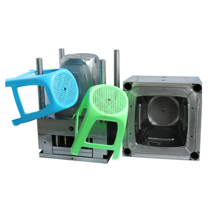 Strumento di macinazione in plastica stampato a iniezione personalizzato che apre la progettazione e la produzione di stampi per sgabelli pieghevoli - Product Image 1