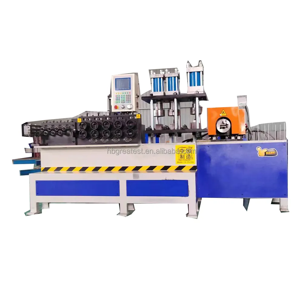 מכונת ניקוב חישוק CNC אוטומטית מהדק צינור ייצור מכונה אוטומטית
