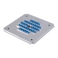 Equipo de pulido de fibra óptica SC PC, Conector de 36 puertos, plantillas de fijación para producción de cables de parche