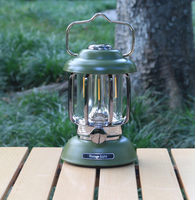 Lanterne Vintage pour tente de Camping en plein air, Rechargeable, Portable, éclairage décoratif de Camping, 3.7V, 4400MAH, COB, LED