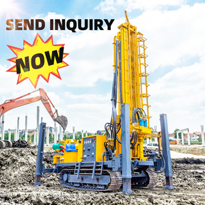 เครื่องเจาะบ่อน้ำแบบติดตั้งบนราง Hengwang 600ม. 500ม. 400ม. เครื่องเจาะบ่อบาดาลสำหรับประเทศเคนยา - Product Image 2