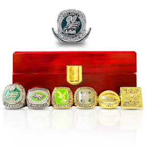 Molde de Aleación de Alta Calidad para Anillo de Campeonato de 6 Años de Chicago, Edición Coleccionable para Fanáticos de <span class=keywords><strong>Jordan</strong></span>, Venta al Por Mayor - Product Image 1