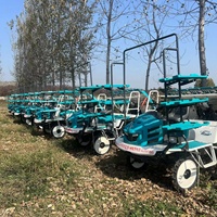 Kubota Planteuse de riz à conducteur marchant Knp -4w Semoir automatique Opération simple et facile au prix de gros